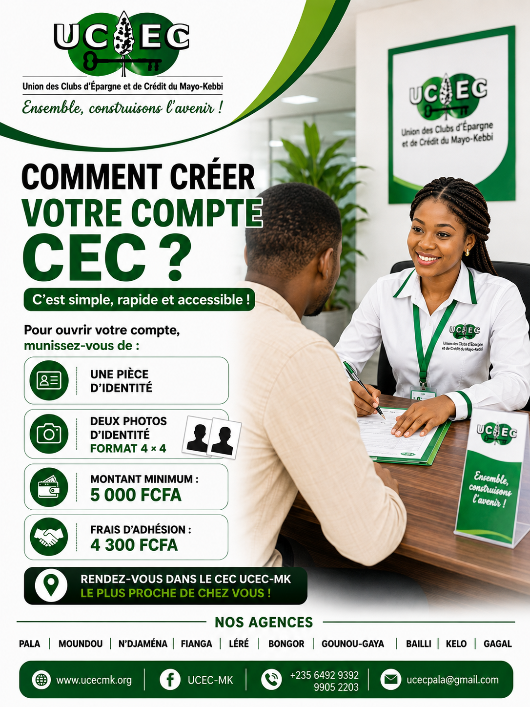 Comment créer votre compte CEC