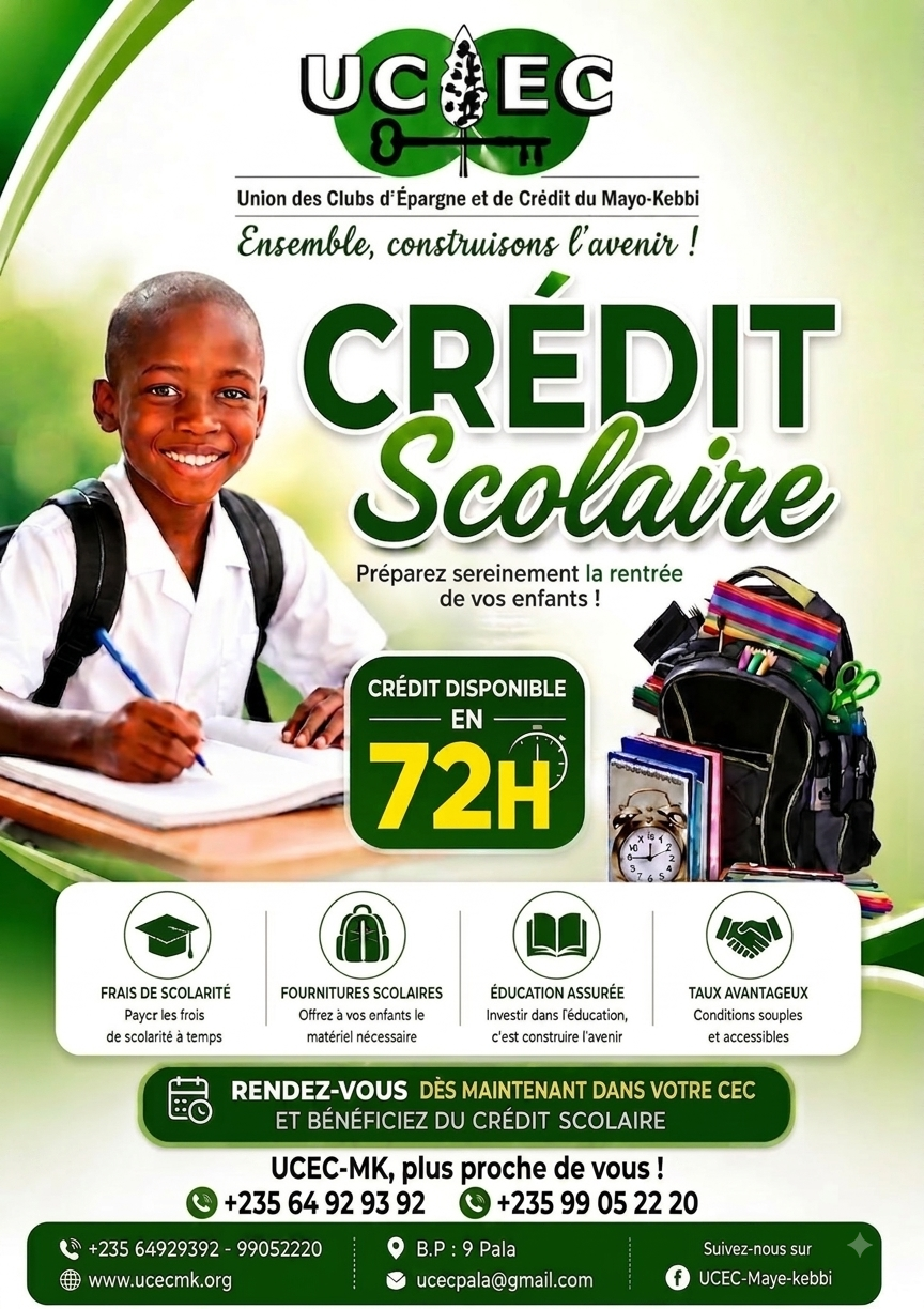 Crédit Scolaire UCEC-MK